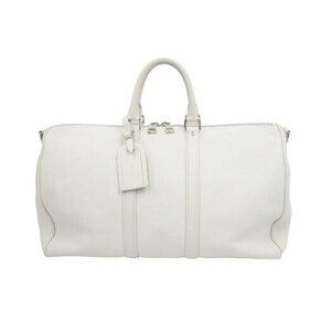 Louis Vuitton Sofia Coppola Collection Boston Bag Handbag White Leather